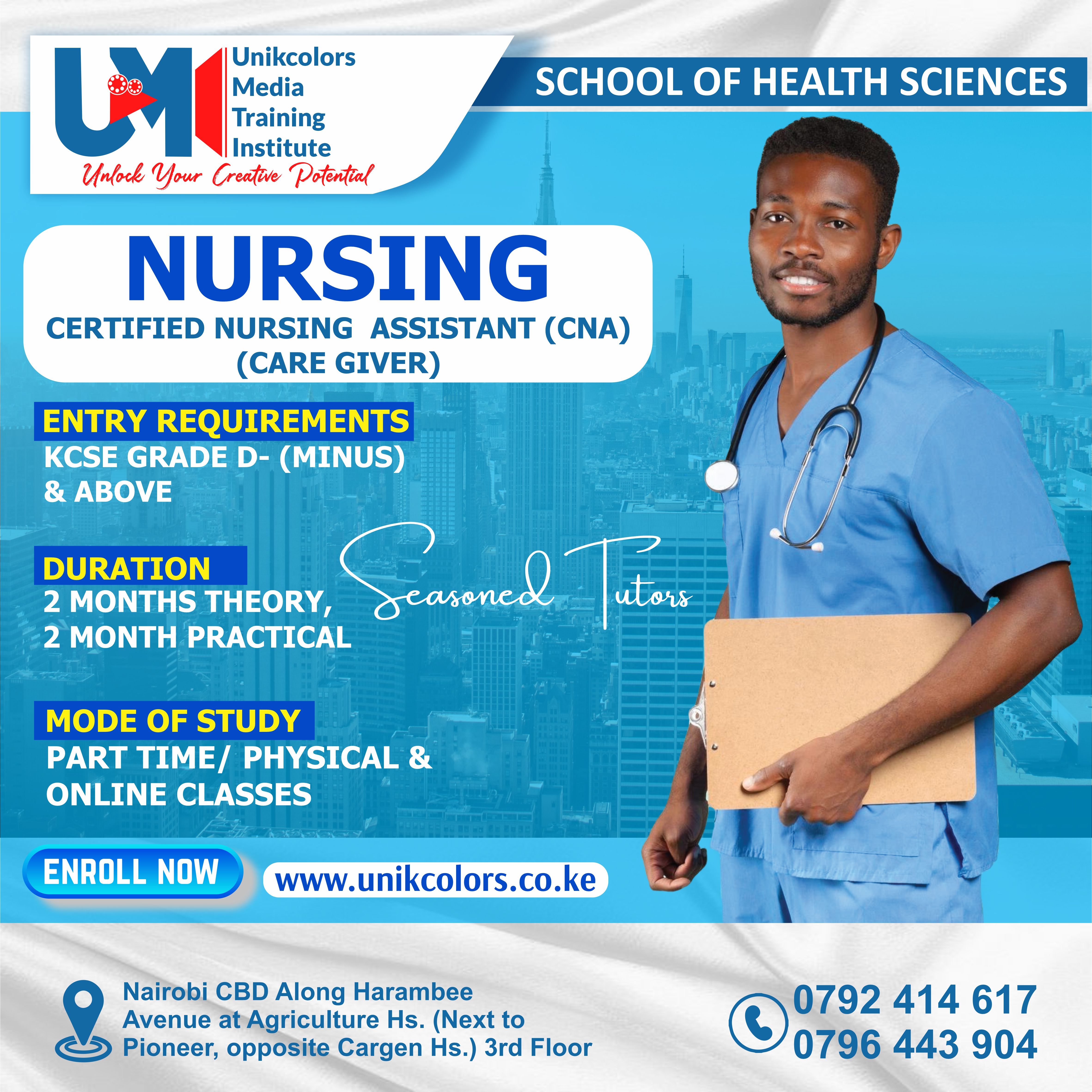 CERTIFIED NURSING ASSISTANT - CARE GIVER COURSE